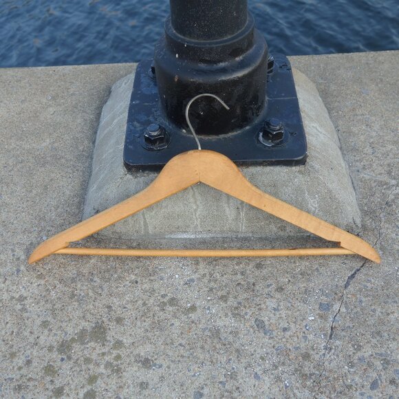 Vintage Canada Steamship Lines Wood Hanger - Picture 5 of 11